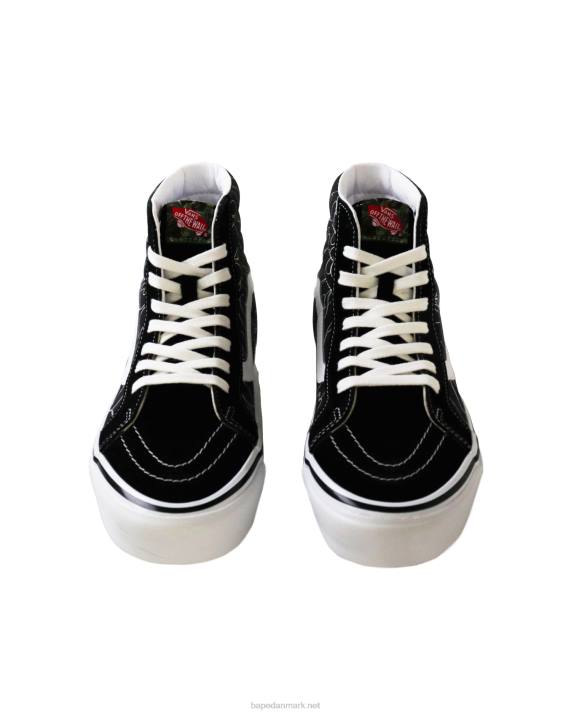 Mænd bape x vans line abc camo sk8-hi HH6J724 sort