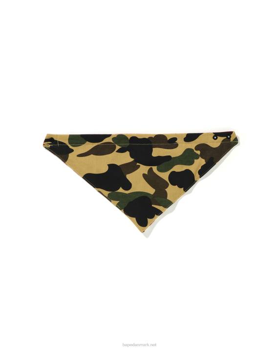 A Bathing Ape børn 1. camo bandana hagesmæk HH6J1632 gul