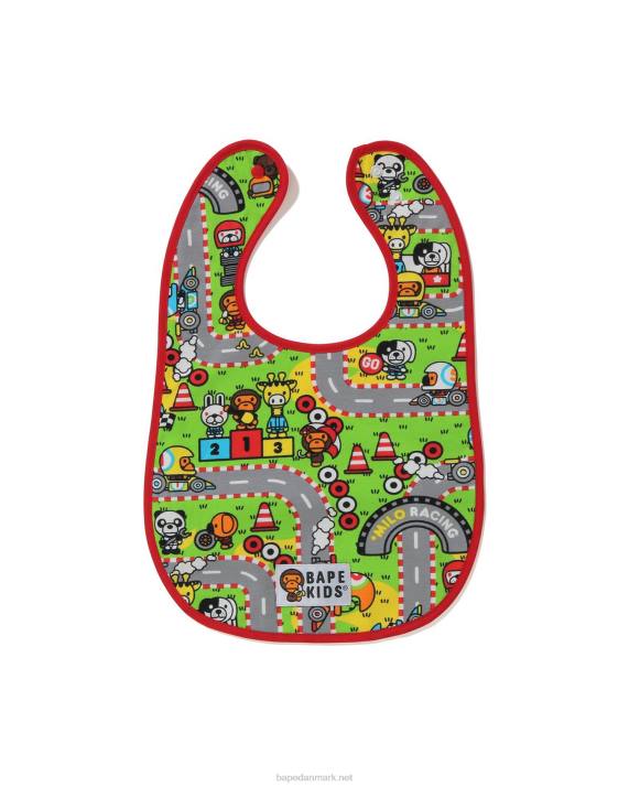 A Bathing Ape børn baby milo racerhagesmæk HH6J1717 knaldrød