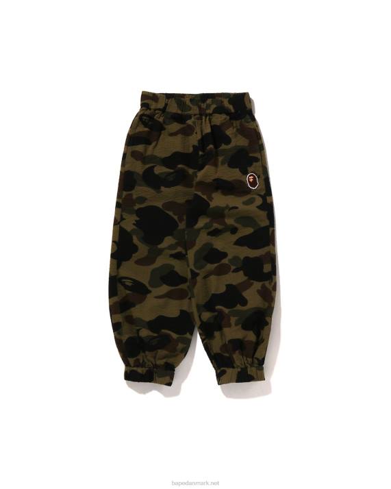 A Bathing Ape børn 1. camo ballon bukser HH6J1396 militærgrøn