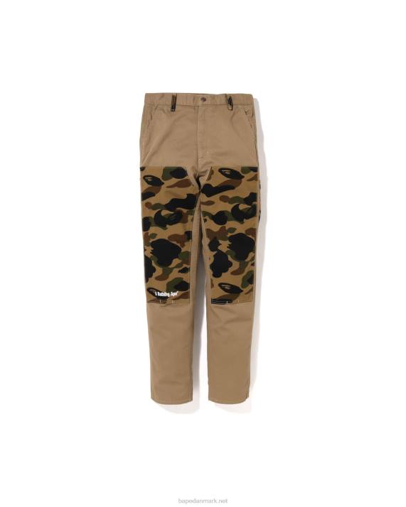 A Bathing Ape børn 1. camo malerbukser jr HH6J1497 beige