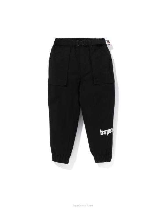 A Bathing Ape børn klatrebukser HH6J1506 sort