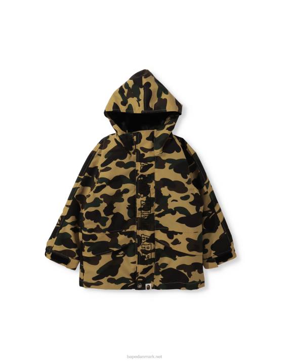 A Bathing Ape børn 1. camo 4-vejs jakke HH6J1755 gul