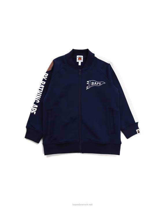 A Bathing Ape børn jersey top HH6J1790 blå