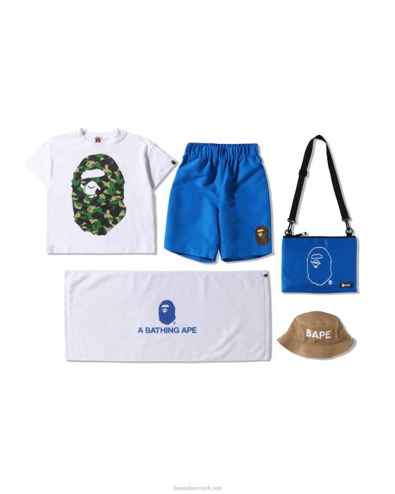A Bathing Ape børn sommer taske ferie strand HH6J1594 blå
