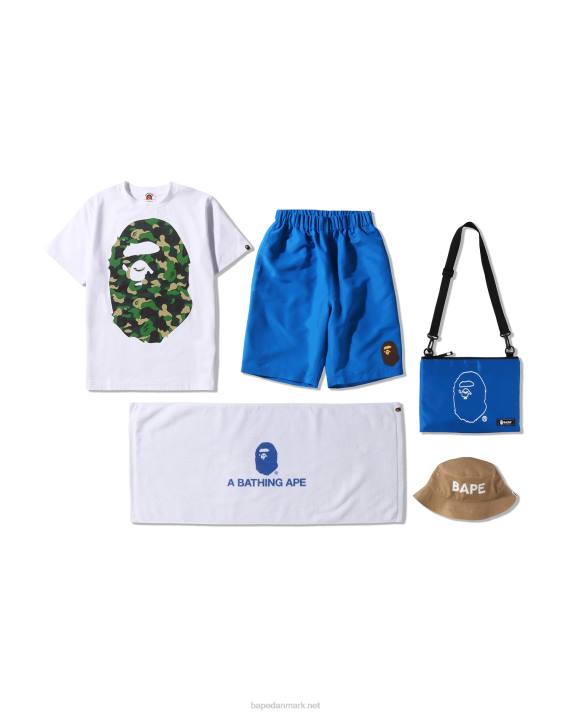 A Bathing Ape børn sommertaskeferie strand jr HH6J1593 blå