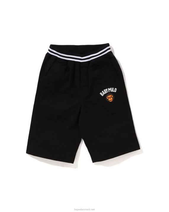A Bathing Ape børn baby milo 1st camo manchet shorts HH6J1700 sort