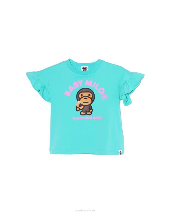 A Bathing Ape børn baby milo donuts flæse-t-shirt HH6J1576 mynte
