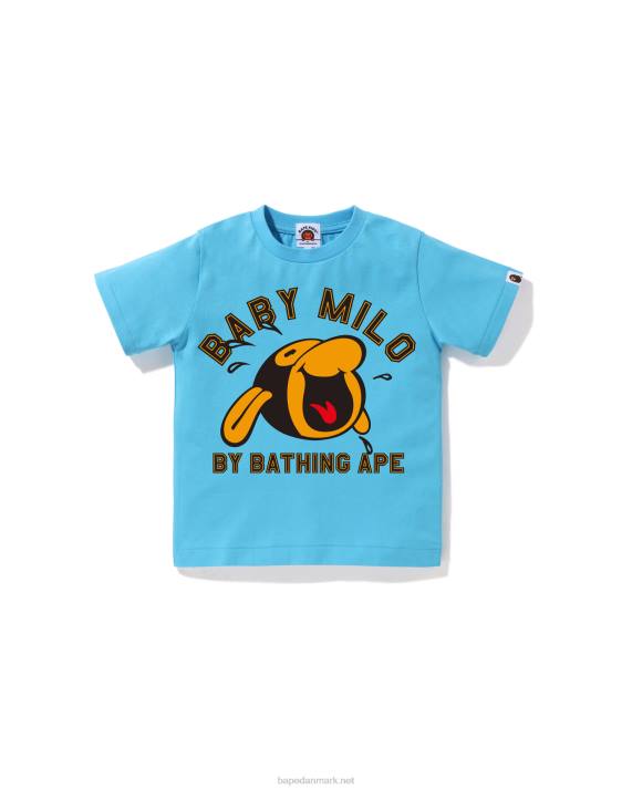 A Bathing Ape børn klassisk baby milo t-shirt HH6J1348 lyseblå