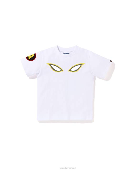 A Bathing Ape børn skygge t-shirt HH6J1365 hvid