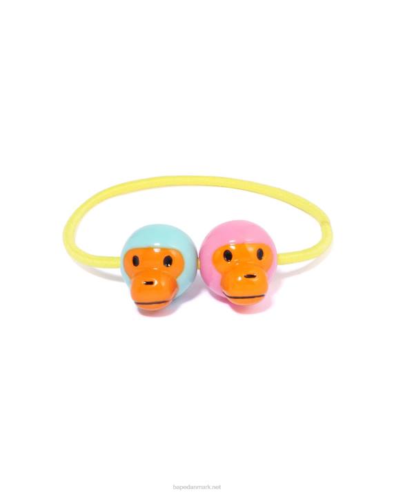 A Bathing Ape Kvinder baby milo hår gummibånd sæt HH6J1073 lyseblå