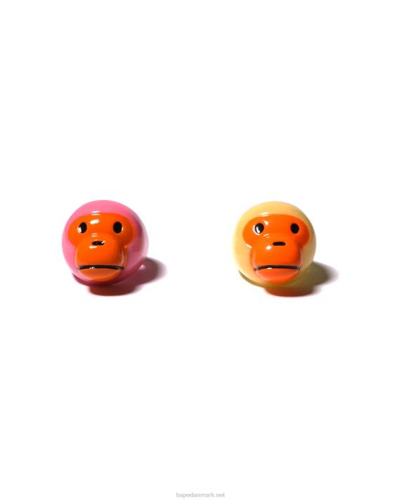 A Bathing Ape Kvinder baby milo ring sæt HH6J1147 lyserød