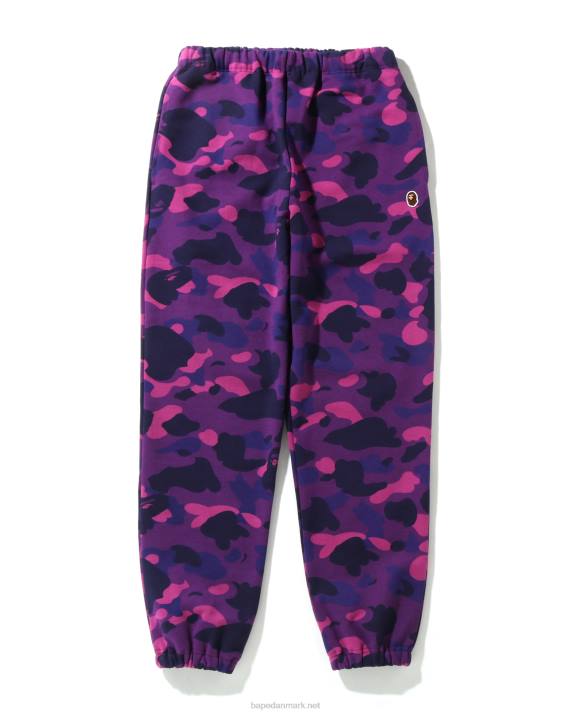 A Bathing Ape Kvinder farve camo oversized joggingbukser HH6J986 lilla