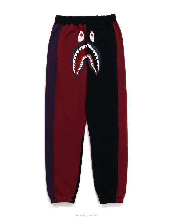 A Bathing Ape Kvinder skøre haj sweat pants HH6J1047 sort