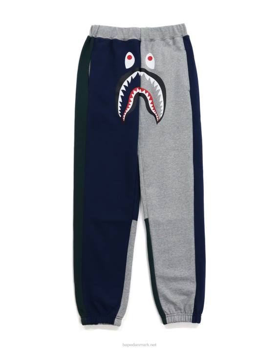 A Bathing Ape Kvinder skøre haj sweat pants HH6J1048 grå