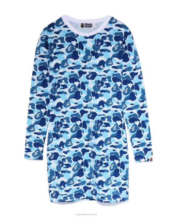 A Bathing Ape Kvinder abc camo bodycon HH6J862 blå