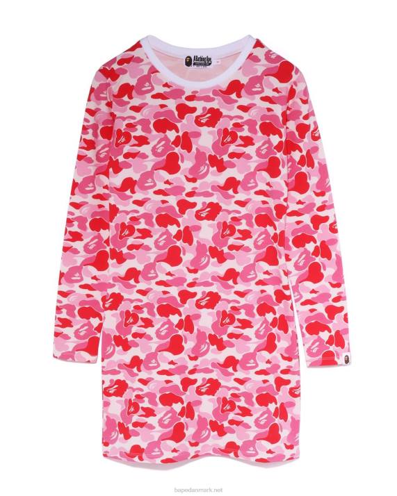 A Bathing Ape Kvinder abc camo bodycon HH6J863 lyserød