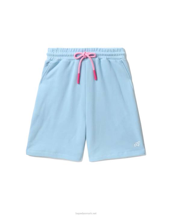 A Bathing Ape Kvinder baneshorts med logo HH6J883 Himmelblå