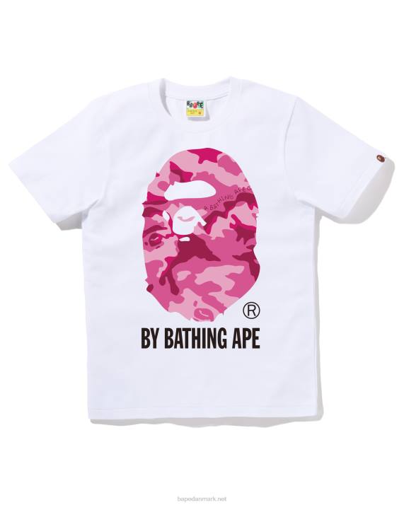 A Bathing Ape Kvinder skov camo fra t-shirt HH6J785 hvid