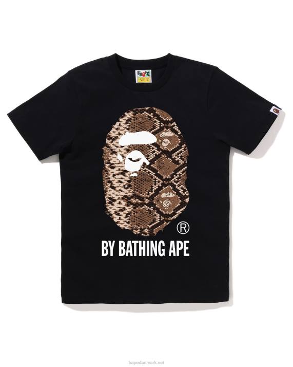 A Bathing Ape Kvinder slange t-shirt HH6J874 sort