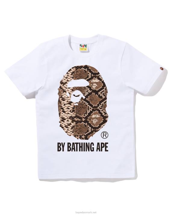 A Bathing Ape Kvinder slange t-shirt HH6J876 hvid