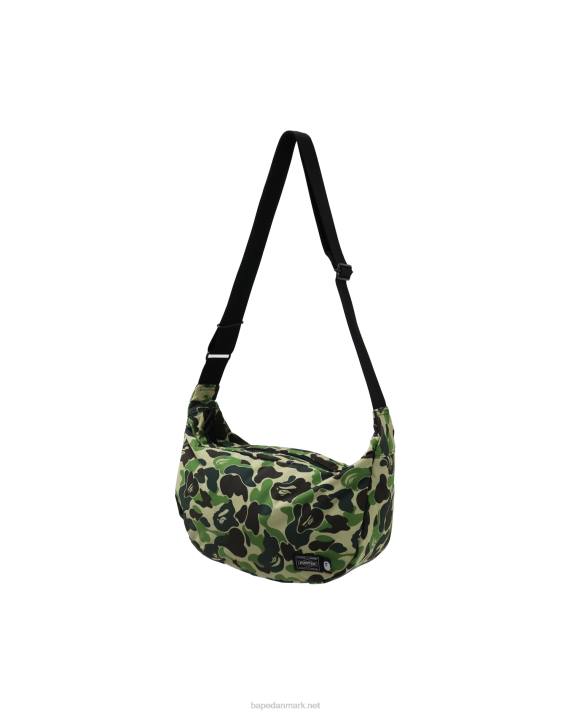 A Bathing Ape Mænd porter abc camo skuldertaske HH6J754 militærgrøn