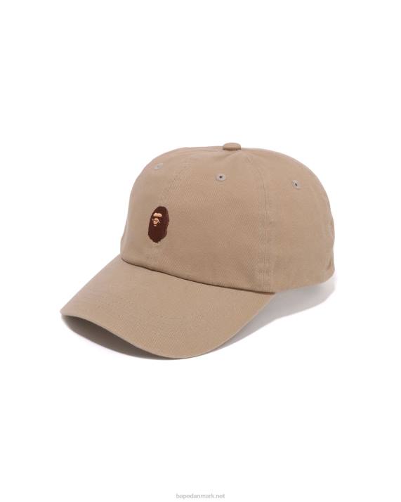 A Bathing Ape Mænd et punkt panelhætte HH6J442 beige