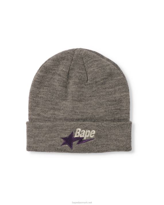 A Bathing Ape Mænd strik hue HH6J641 grå