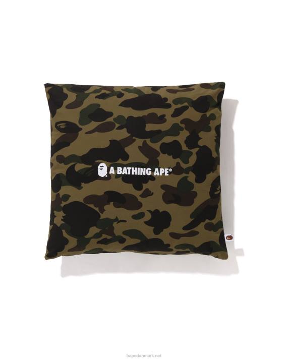 A Bathing Ape Mænd 1. camo firkantet pude HH6J489 militærgrøn