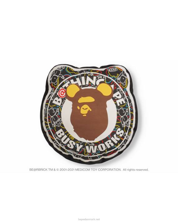 A Bathing Ape Mænd x medicom legetøj camo be r pude HH6J635 sort