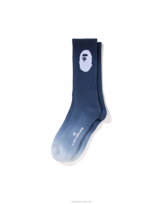 A Bathing Ape Mænd gradations sokker HH6J600 blå