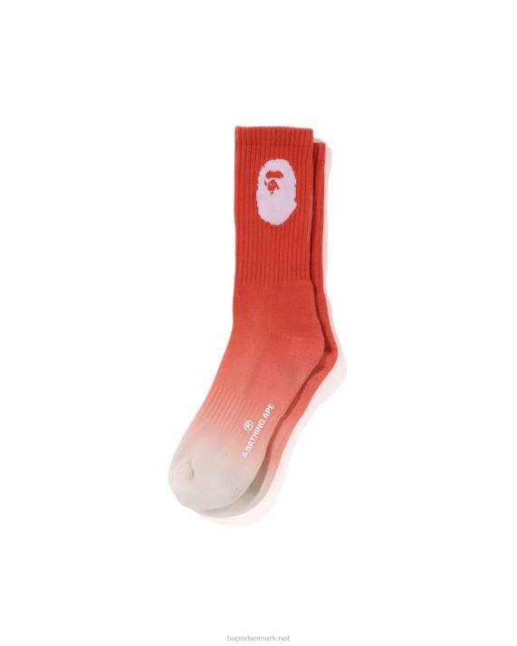 A Bathing Ape Mænd gradations sokker HH6J601 orange
