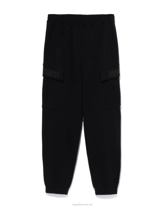 A Bathing Ape Mænd 6-lommers joggingbukser med afslappet pasform HH6J228 sort