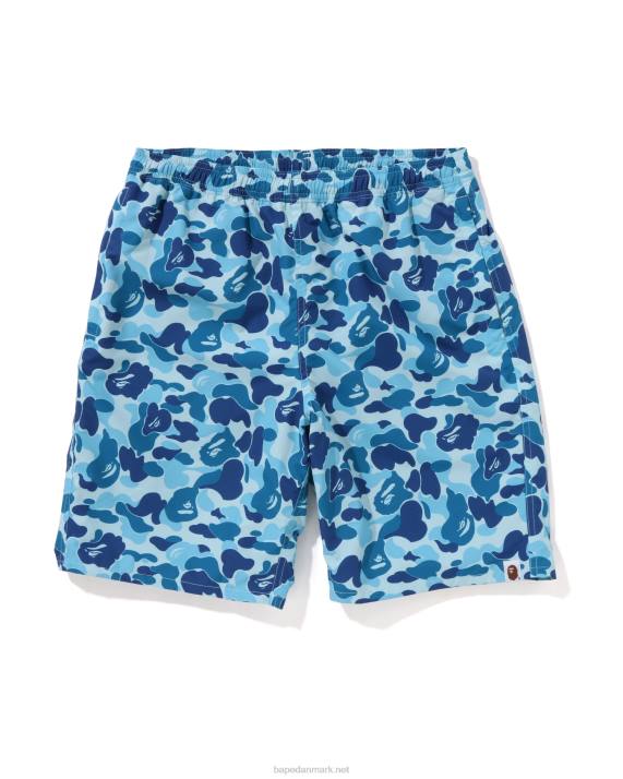 A Bathing Ape Mænd abc camo strandshorts HH6J44 blå