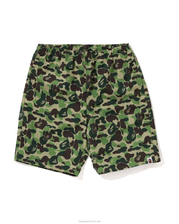 A Bathing Ape Mænd abc camo strandshorts HH6J45 militærgrøn