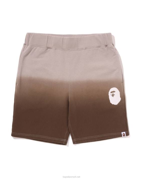 A Bathing Ape Mænd gradations sweatshorts HH6J177 kaffe