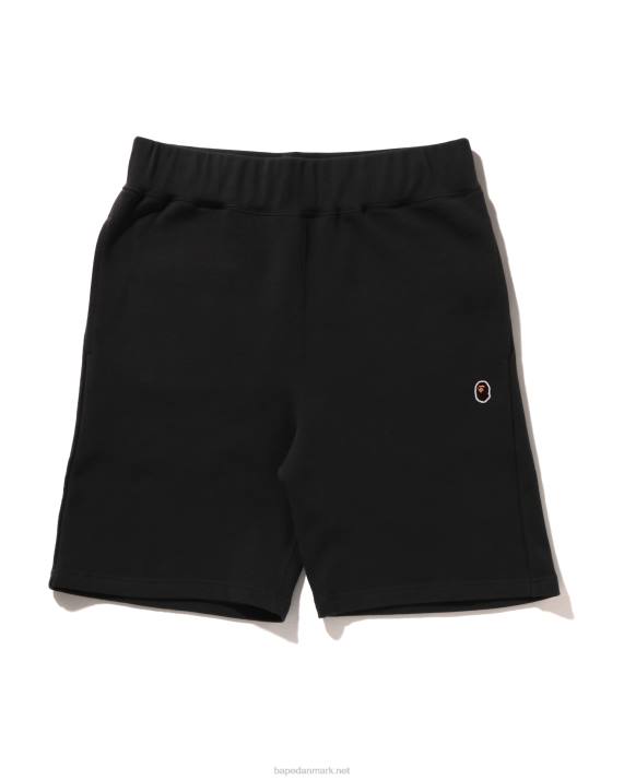 A Bathing Ape Mænd hoved one point sweat shorts HH6J103 mørkegrå
