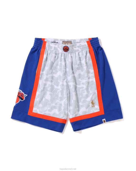 A Bathing Ape Mænd x m&n new york knicks jersey shorts HH6J377 hvid