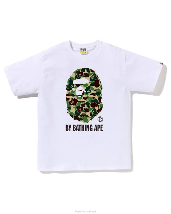A Bathing Ape Mænd abc camo ved badende tee HH6J63 hvid