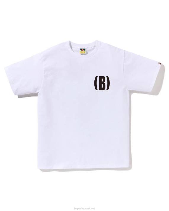 A Bathing Ape Mænd b et point tee HH6J133 hvid