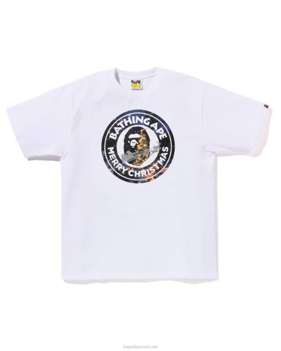 A Bathing Ape Mænd jul travlt med arbejdstrøje HH6J139 hvid