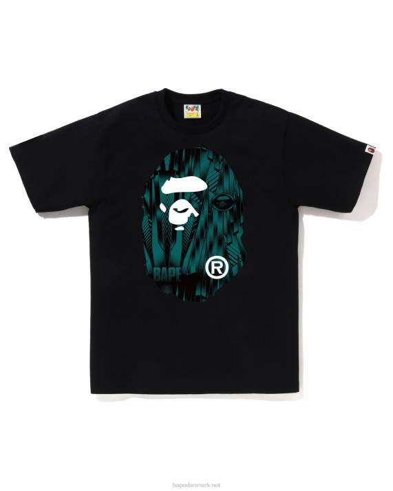 A Bathing Ape Mænd speed racer big head tee HH6J267 sort