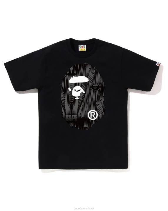 A Bathing Ape Mænd speed racer big head tee HH6J268 sort