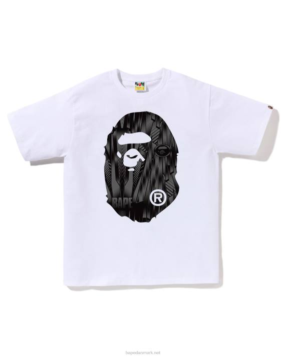 A Bathing Ape Mænd speed racer big head tee HH6J269 hvid