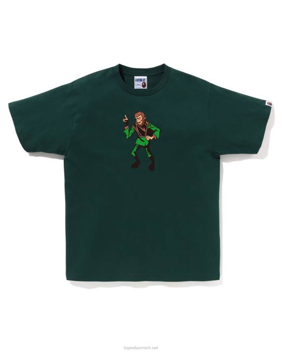 A Bathing Ape Mænd tee HH6J162 militærgrøn