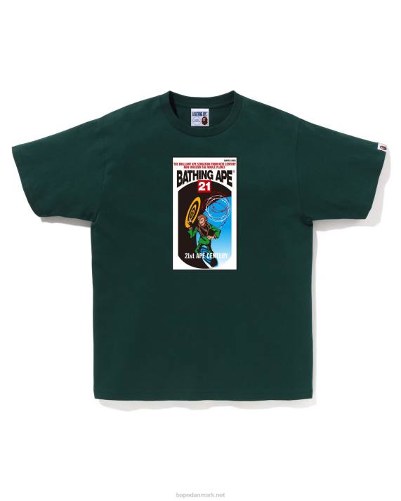 A Bathing Ape Mænd tee HH6J166 militærgrøn