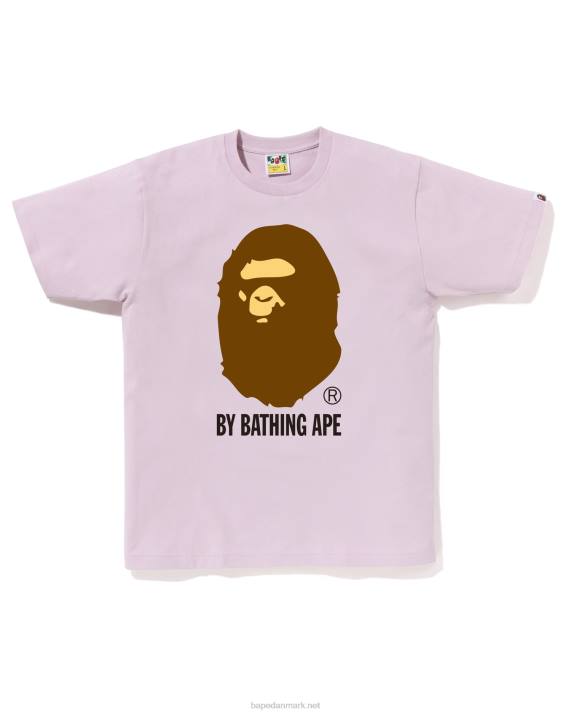 A Bathing Ape Mænd ved at bade t-shirt HH6J23 pastel lilla