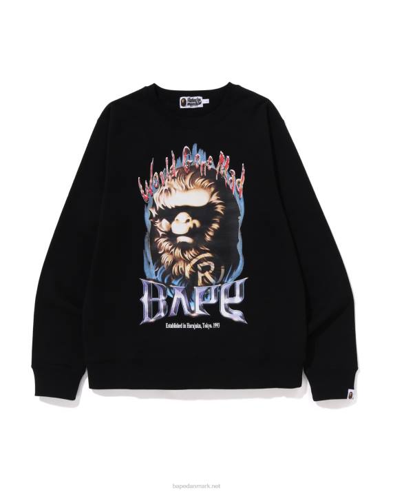 A Bathing Ape Mænd hoved halshals HH6J218 sort