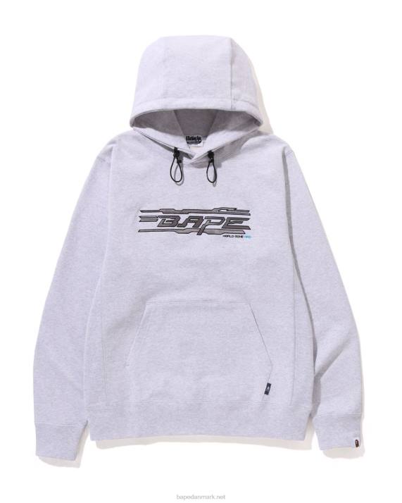 A Bathing Ape Mænd stikning pullover hættetrøje HH6J316 grå