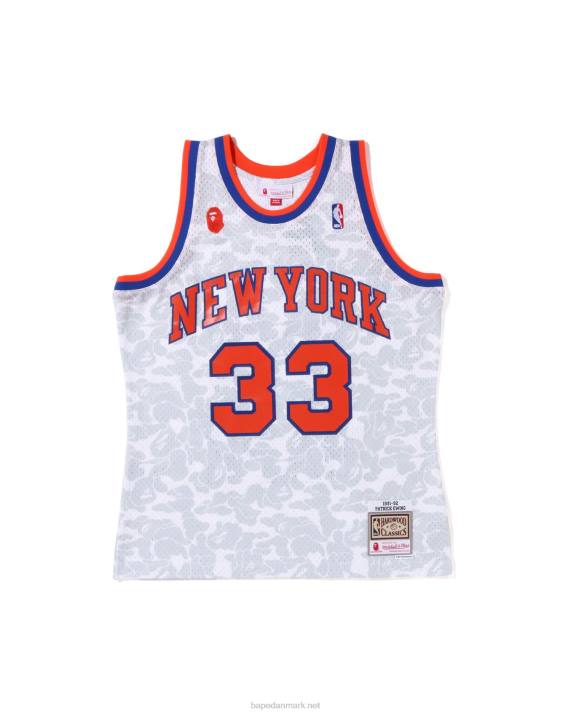A Bathing Ape Mænd x m&n new york knicks tank top HH6J375 hvid